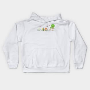 Papierfrühling Kids Hoodie